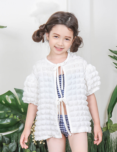 D22146 Palm embossing cardigan★Sold out of stock ★