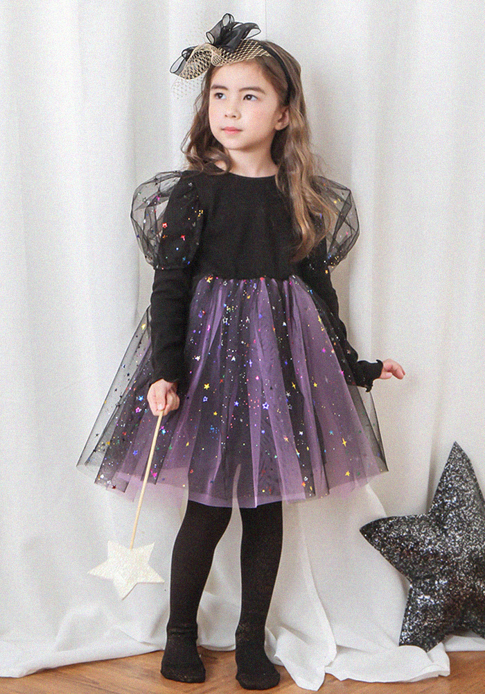 D22252 Black Tinker Bell Dress★ Sold out★